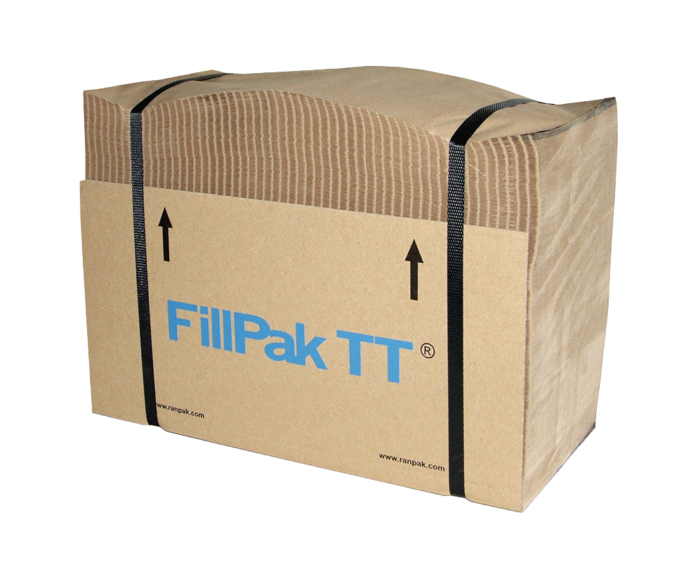 短版反摺長纖牛皮緩衝紙-FillPak填充紙機適用