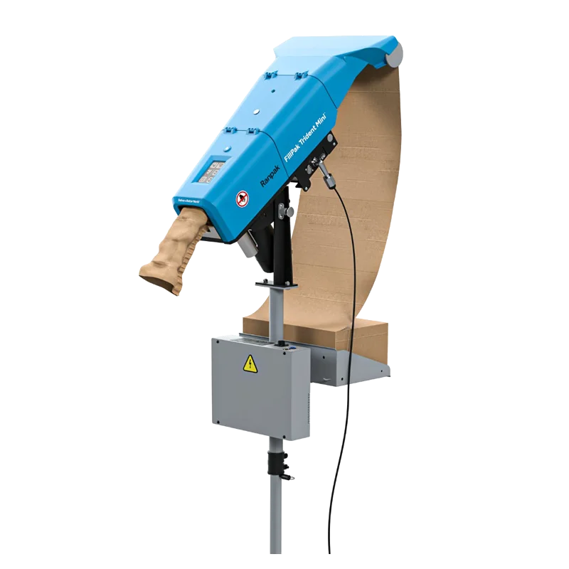 Ranpak FillPak Trident Mini 三角形紙墊緩衝機：節省 20% 以上耗材，最靈活的電商包裝解決方案 | 竣品國際