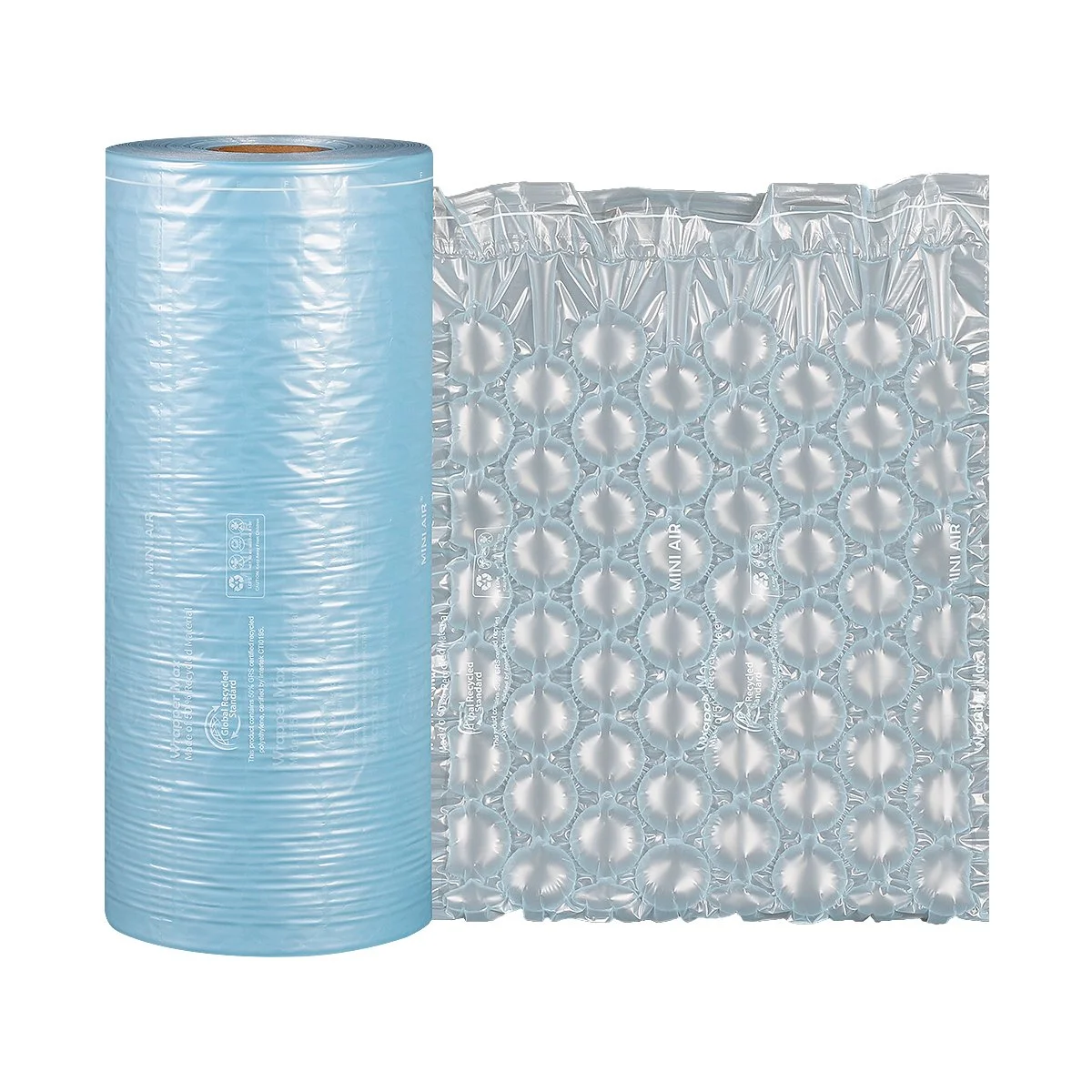 MINI AIR® MAX Wrapper 超薄強力氣泡膜 | 15μm 輕量化、鎖氣長達 6 個月 | 降低 40% 包裝成本