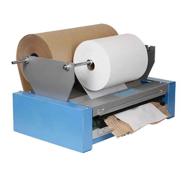 Geami WrapPak HV 高速電子蜂巢紙包裝機：3D 蜂巢結構保護、提升電商開箱驚喜感，高運量緩衝包裝的最佳環保方案