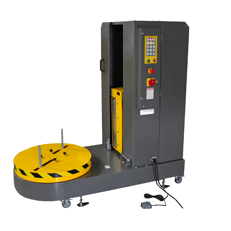 AP30X 紙箱與行李專用包裝機(預拉型) | 小型裹包機 | 腳踏啟動、最高省膜250%