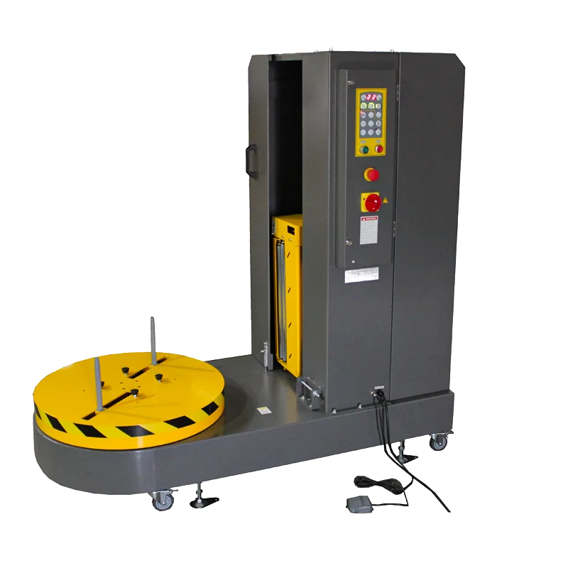 AP30X 紙箱與行李專用包裝機(預拉型) | 小型裹包機 | 腳踏啟動、最高省膜250%