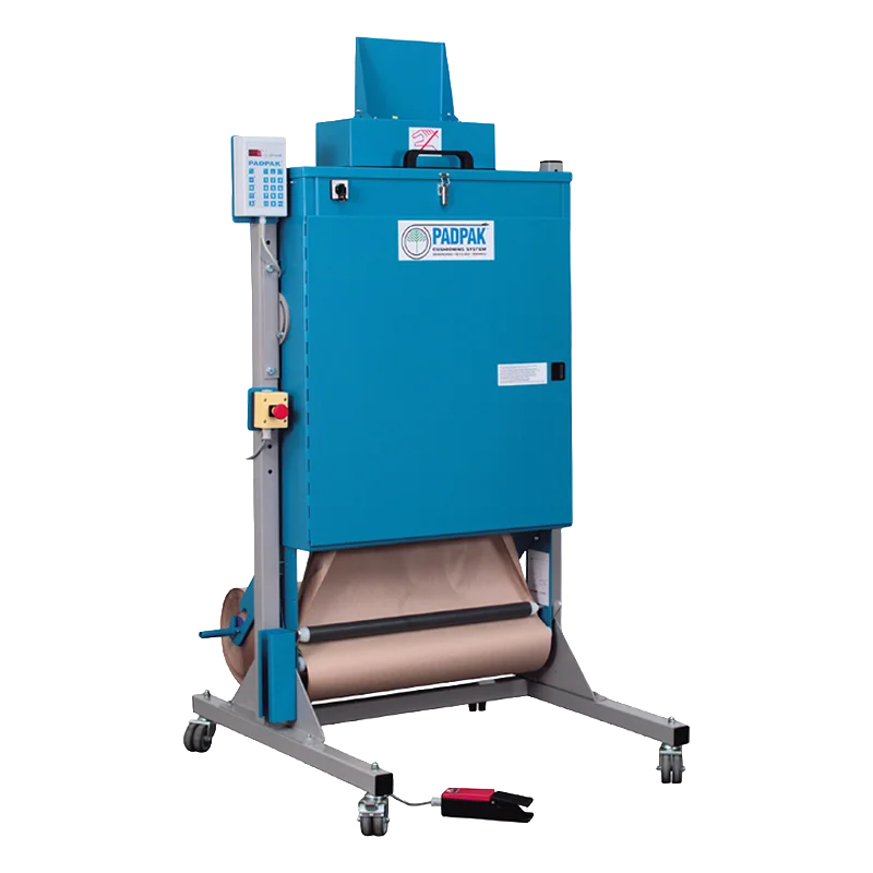 Ranpak PadPak SR 頂級紙緩衝防護系統 | 卓越緩衝效能與重型工業包裝方案