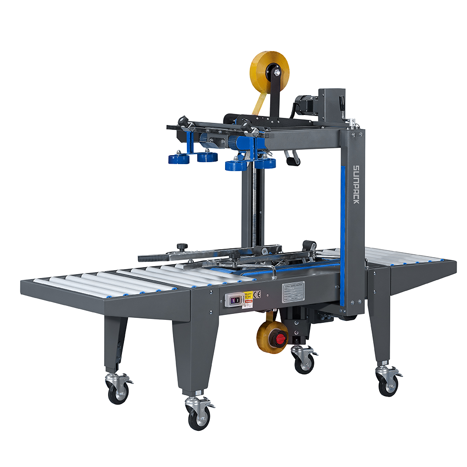 TPK-551TB 半自動封箱機｜上下皮帶驅動、高效穩定、工業級包裝首選