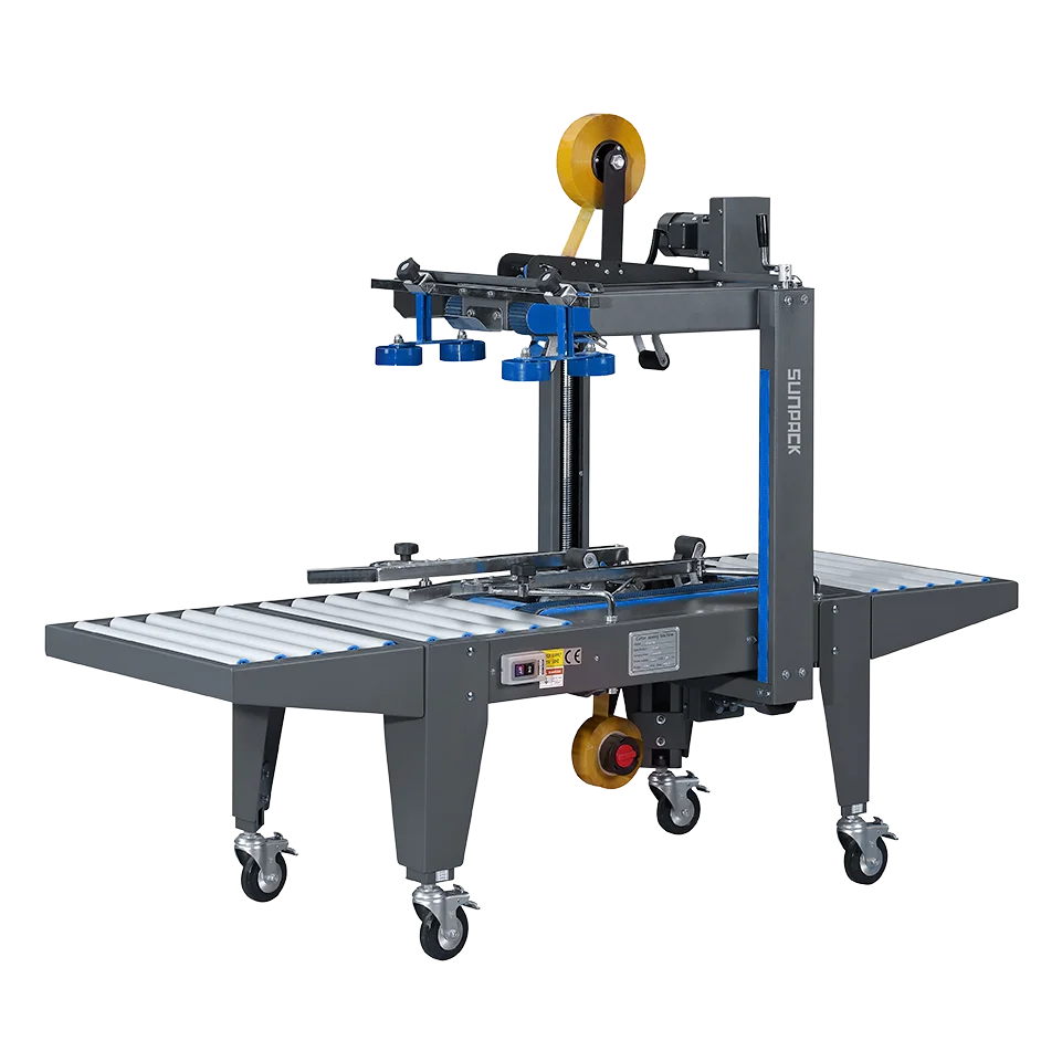 TPK-551TB 半自動封箱機｜上下皮帶驅動、高效穩定、工業級包裝首選