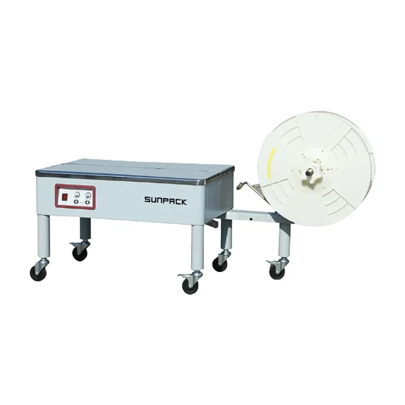 TD-88AL 低床半自動捆包機：高效雙馬達、免預熱節能設計 | 竣品國際 - 台灣總代理