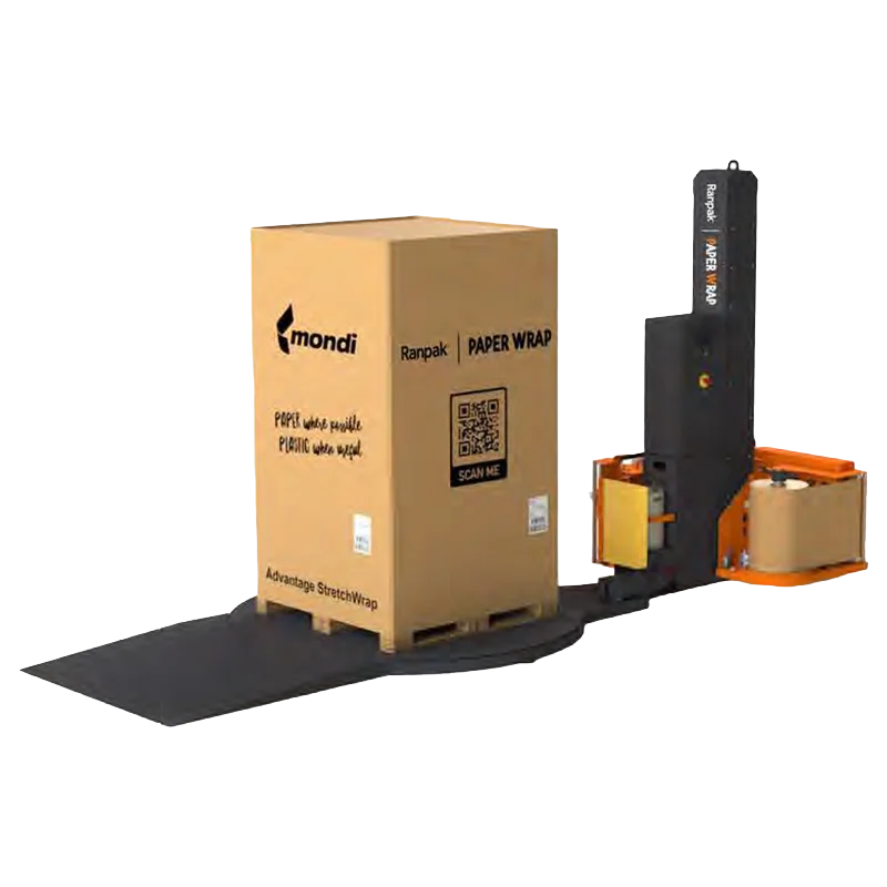 全自動紙式棧板纏繞機Ranpak PaperWrap