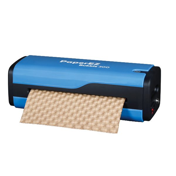 PaperEZ® 300型 桌上型壓泡紙機 | 高效環保緩衝包裝 | 電商與辦公室首選 (每分鐘9米高速)