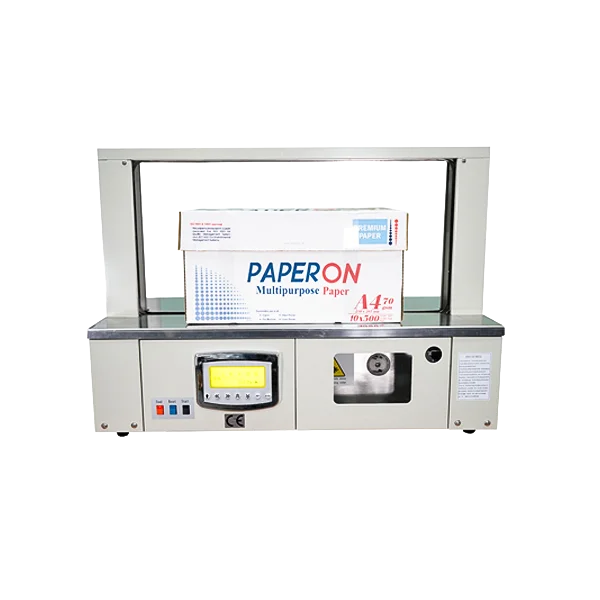 【TPK-PS-6032|6050】大框架自動束帶機：6030|6050 規格，OPP 膜與紙帶通用，工業級高效綑紮首選