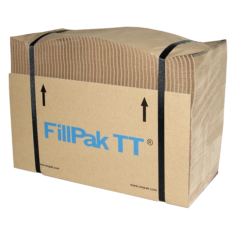 短版反摺長纖牛皮緩衝紙｜50g 原生長纖、環保防潮、專利易撕