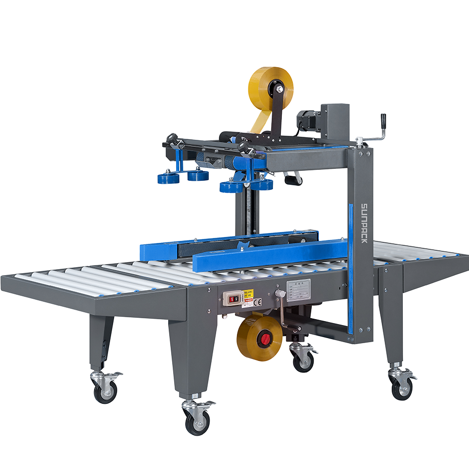 TPK-554TS 半自動封箱機｜上下側面四向驅動，極致穩定包裝方案