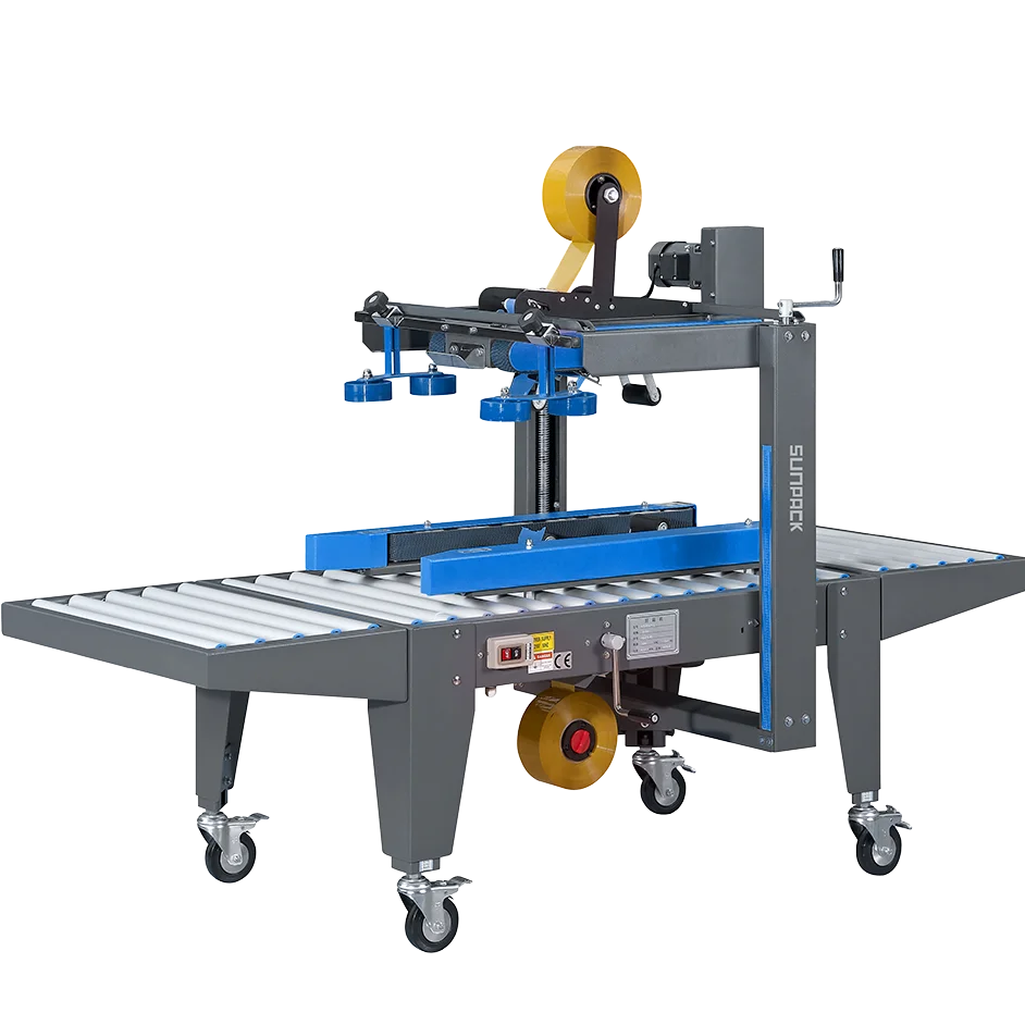 TPK-554TS 半自動封箱機｜上下側面四向驅動，極致穩定包裝方案