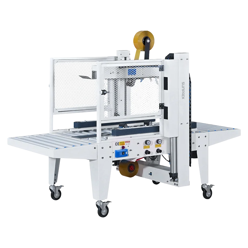 TPK-553ARL 全自動隨機規格封箱機｜自動感應尺寸、免手動調整、物流電商首選