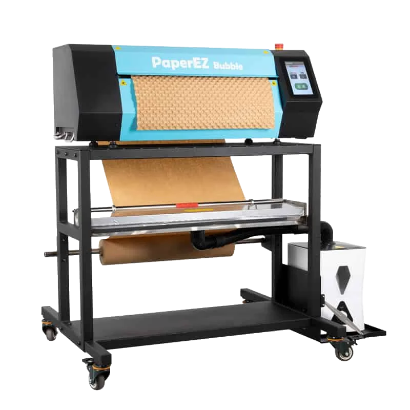 PaperEZ® 660 工業級智能壓泡紙機 | 獨家加熱加濕技術 | 660mm寬幅與高速自動化包裝
