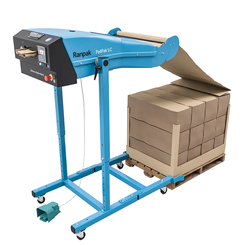 Ranpak PadPak LC 高速紙緩衝包裝系統 | 高效、環保與降低成本的物流防護首選