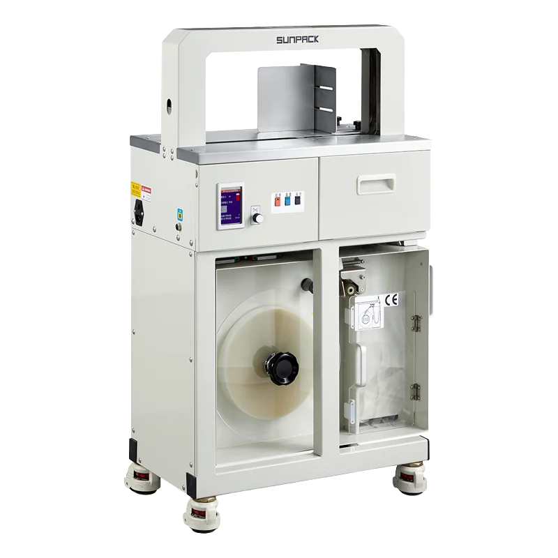 4620-O側邊入帶束帶機｜側抽式帶盤完美對接自動化流水線｜100N 高張力