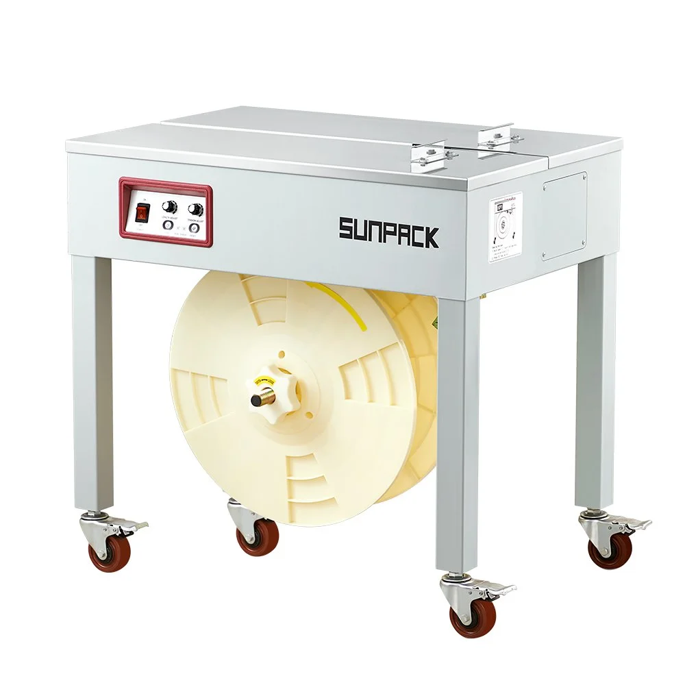 TD-88 A開放型半自動捆包機：高效雙馬達、免預熱節能設計 | 竣品國際 - 台灣總代理