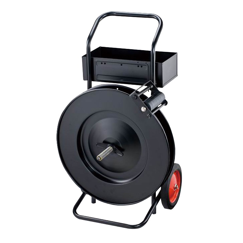 大紙芯PET塑鋼帶專用帶盤車